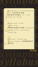 THEOLOGY for Worship Leaders